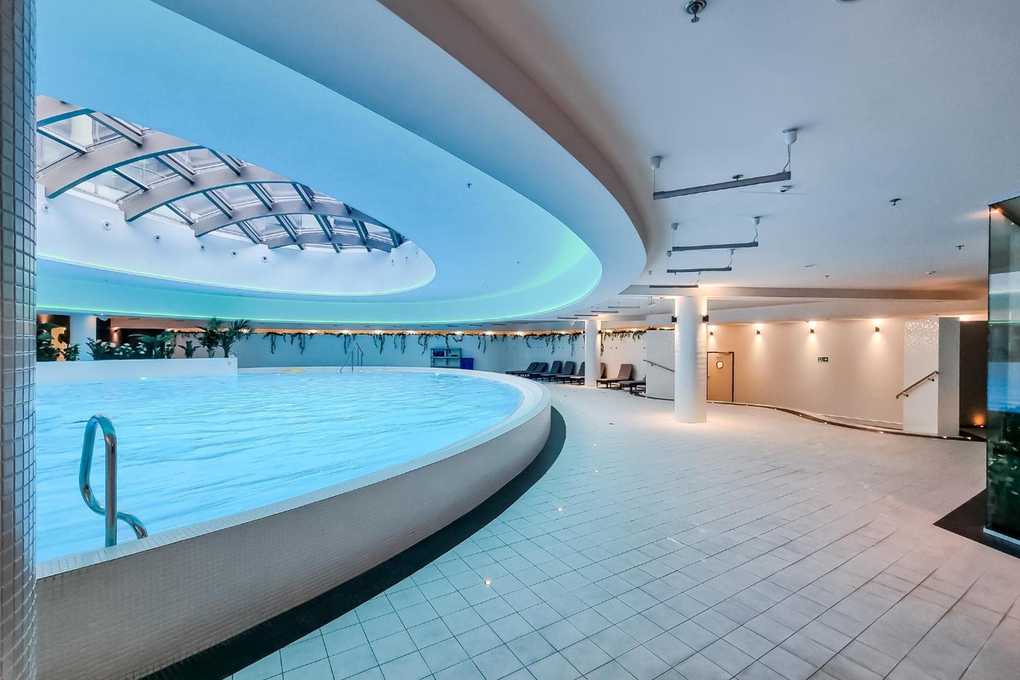 Hanza Tower Apartment No. 524 - Swimming Pool, Jacuzzi, Balcony Szczecin Kültér fotó